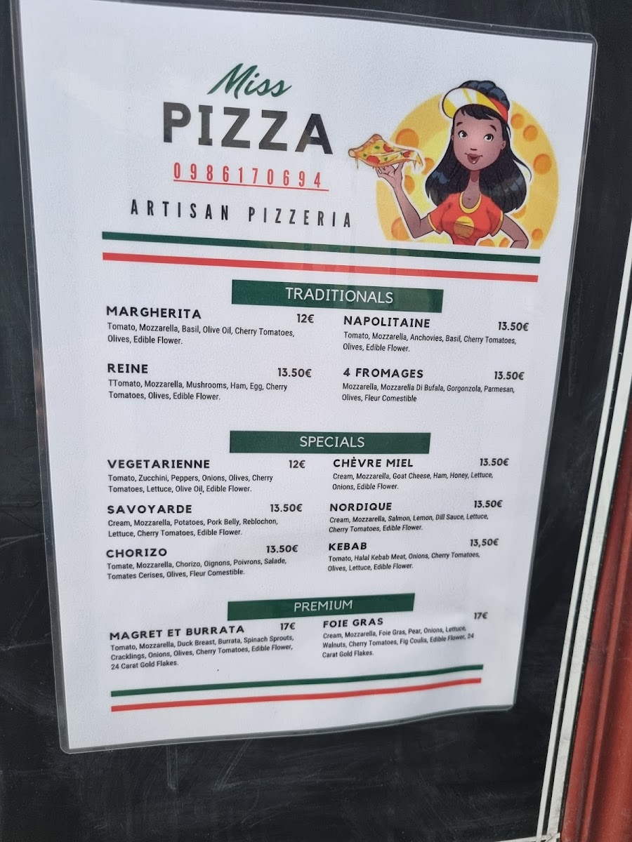 Menu Miss Pizza Carcassonne-3